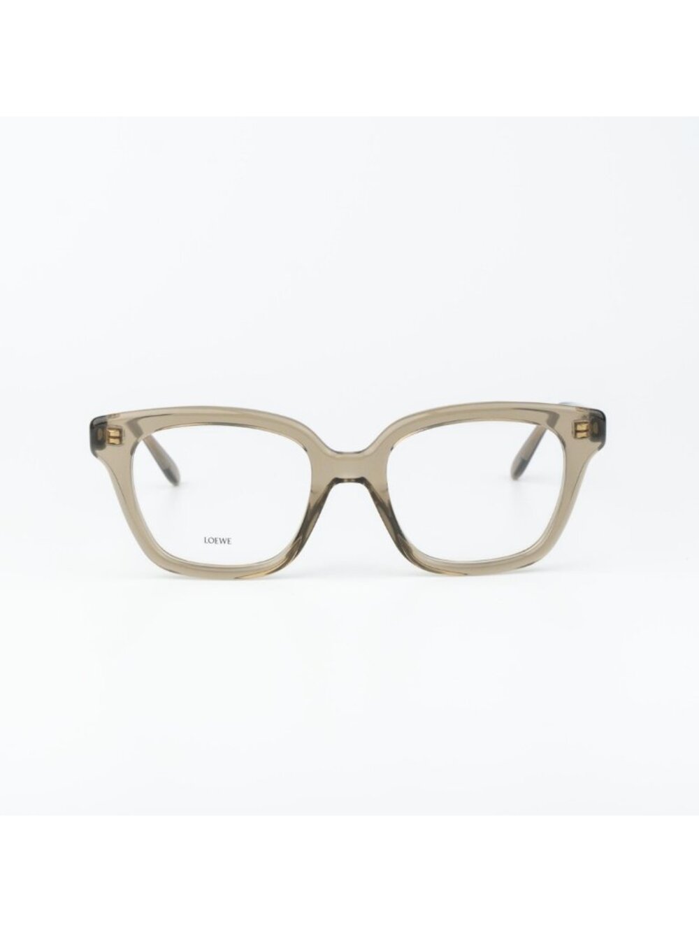 Loewe Men Eyeglasses Green Demo Square LW50083I SLIM 096 NEW AUTHENTIC